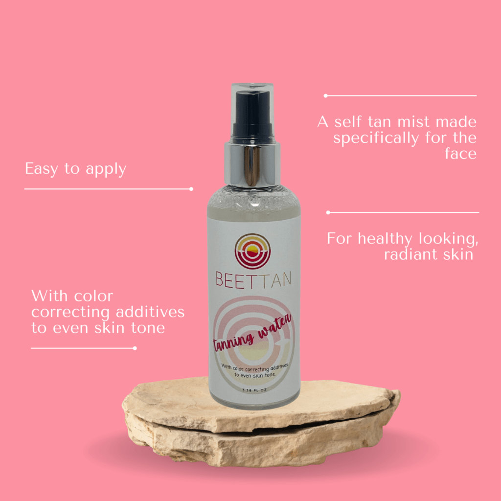 tanning water