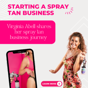 Starting a spray tan business