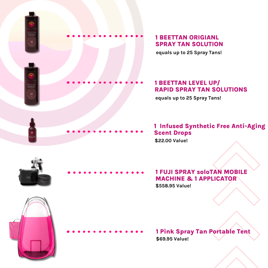 Spray Tan Certification Get Sprouted Package BEETTAN Spray Tan Certification Get Sprouted Package BEETTAN