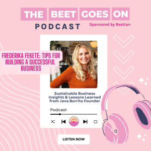 Frederika Feketé tips for building a successful business